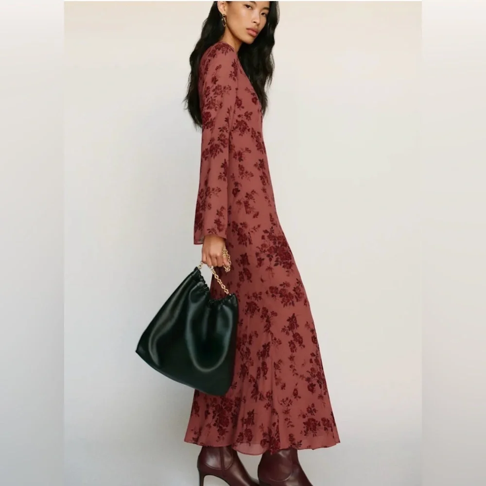 NWT Reformation Dahlia Tote Bag